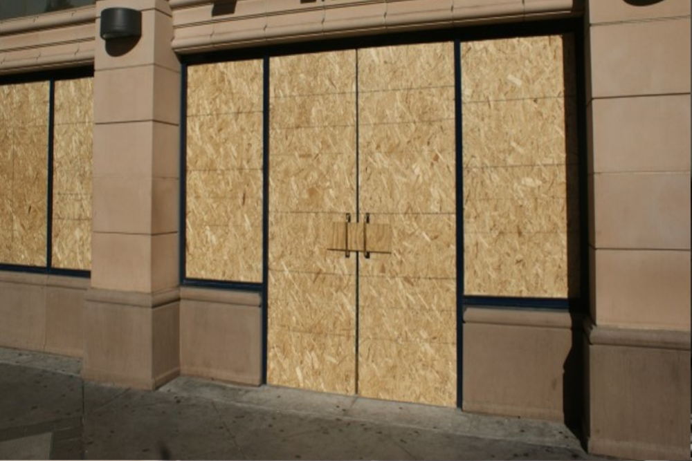 Boarding Up in Chadwell Heath, Little Heath, RM6